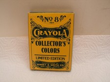 VTG Crayola No 8 Limited Edition Collector s Retired Colors 1991 Binney Smith