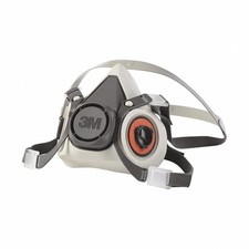 3M 6200 HALF FACE Reusable Respirator Protection Facepiece Mask Only, MEDIUM