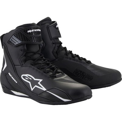 Alpinestars Faster-4 Shoes - Black/White - US Size 9.5 2510425-12-9.5