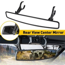 1.75" Center Rear View Mirror Roll Cage Bar UTV Mirrors For Polaris Ranger RZR