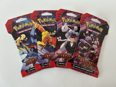 Pokemon Destined Rivals Sleeved Booster English NEU NEW Sealed
