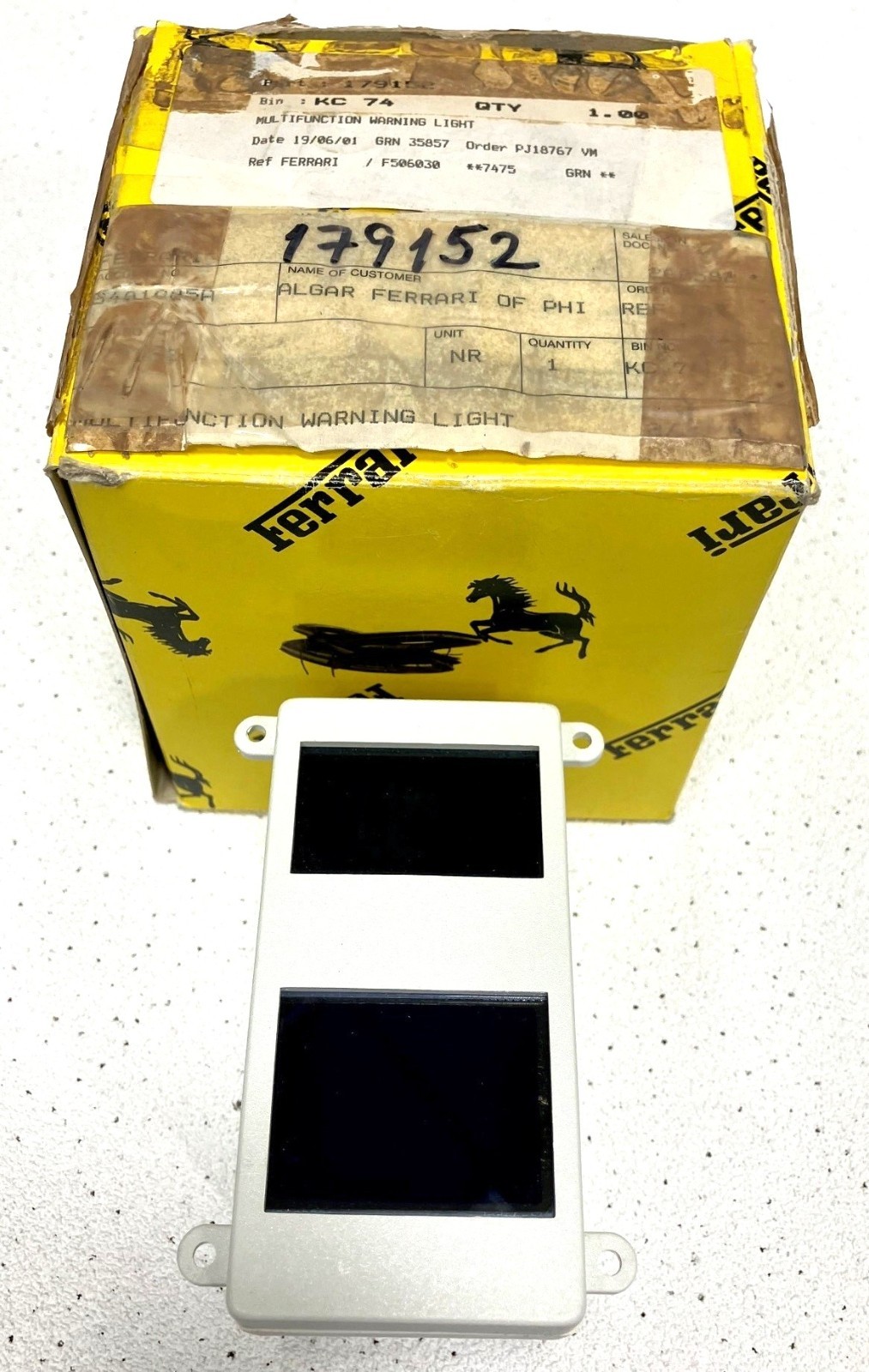 Ferrari New 550 Maranello Multifunction Display #179152 AlgarFerrari On Sale!!!