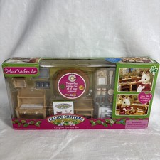 Calico Critters Deluxe Kitchen Set Model  CC2267 New