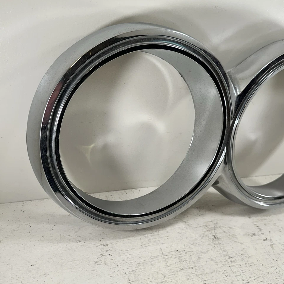 JUEGO OEM 2276464 GM 1963-64 CHRYSLER FAROS ANILLOS BISELES NEWPORT NEWYORKER 300 Foto 4 de 4