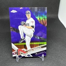 2017 Topps Chrome Zack Greinke #11 Purple Refractor 95/299 🔥D-Backs!🔥