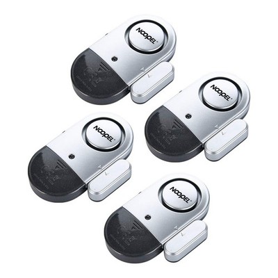 Tür Fenster Alarm 4er Pack Home Security Ultra-Slim Wireless Magnetisch