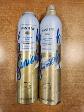 2 Pk: Pantene Pro-V Flexible Hold Alcohol Free Hairspray -Level 3 Hold 1162 E3C