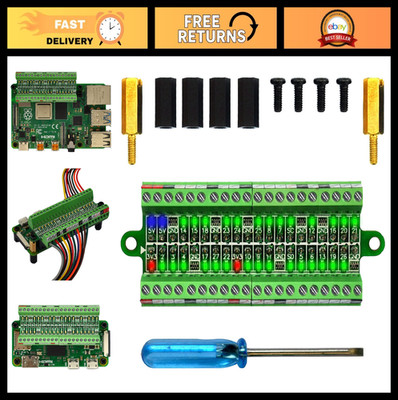 Ultra-Small GPIO Status LED Terminal Block Breakout Board Module for Raspberry P