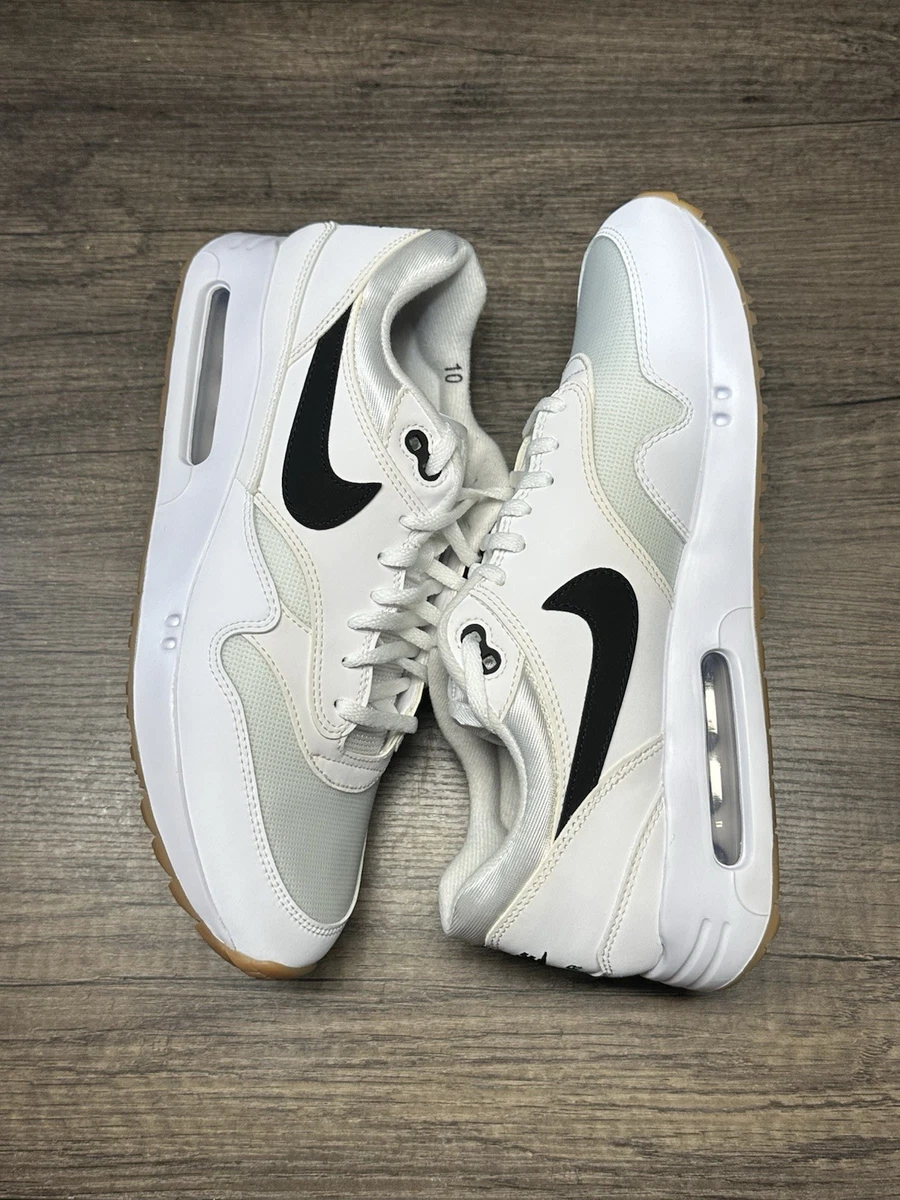 Nike Air Max 1 Golf White Black for Sale | Authenticity Guaranteed