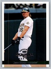 1997 Donruss Signature Series Baseball #83 Jason Giambi - VG - Oakland Athletics