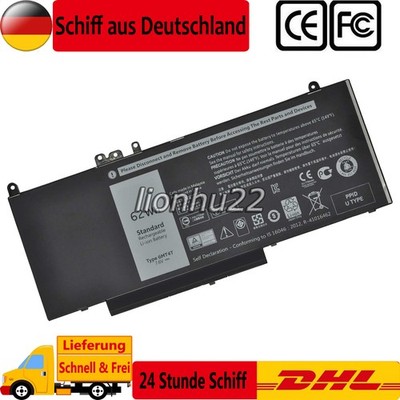 7,6V 62Wh 6MT4T Akku für Dell Latitude E5470 E5570 E5450 07V69Y