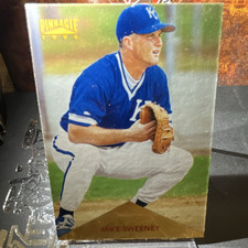Pinnacle 1996 Mike Sweeney Kansas City Royals #180 Rookie Baseball Card. rookie card picture