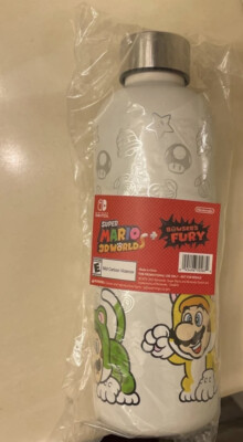 Super Mario 3D World + Bowser's Fury Water Bottle (Target Exclusive)