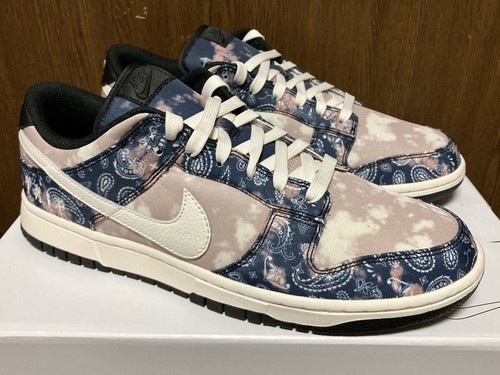 NIKE DARK LOW BY YOU 2022 SBLOCCATA KINOKO TRIP PAISLEY TIE-DYE US11 NUOVA - Foto 2 di 10