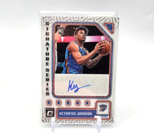 Keyontae Johnson 2023-24 Donruss Optic Signature Series Rookie RC Auto Card