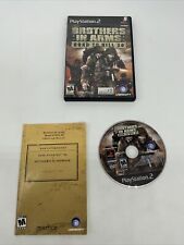 Brothers in Arms: Road to Hill 30 (PlayStation 2, 2005) Clean Tested Working