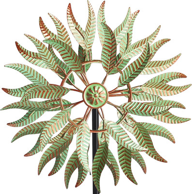 Large Wind Spinner Two-Way Wind Kinetic Outdoor Yard Art Patio Lawn Garden Decor
