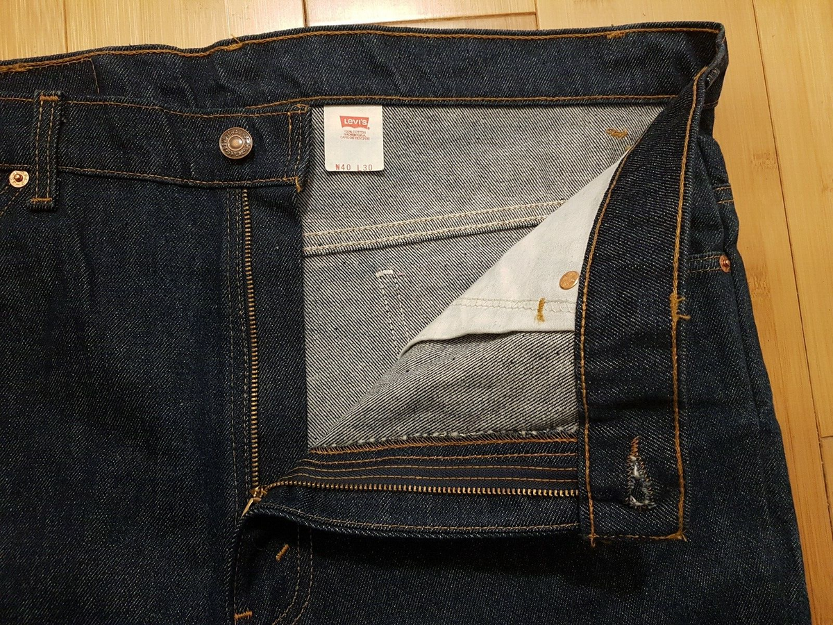 Vintage Levi's 517 orange tab Size 40 X 30 Med In USA Raw Denim