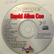 90115 DAVIS ALLEN COE   CHARTBUSTER  KARAOKE CDG LOT VA