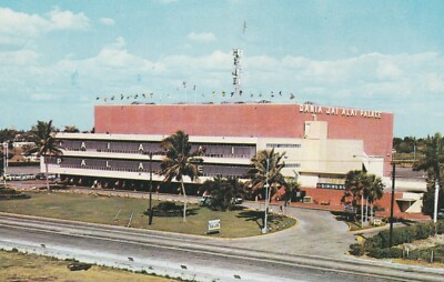 Miami FL-Florida, Beautiful New Dania Jai Alai Palace, Souvenir Postcard