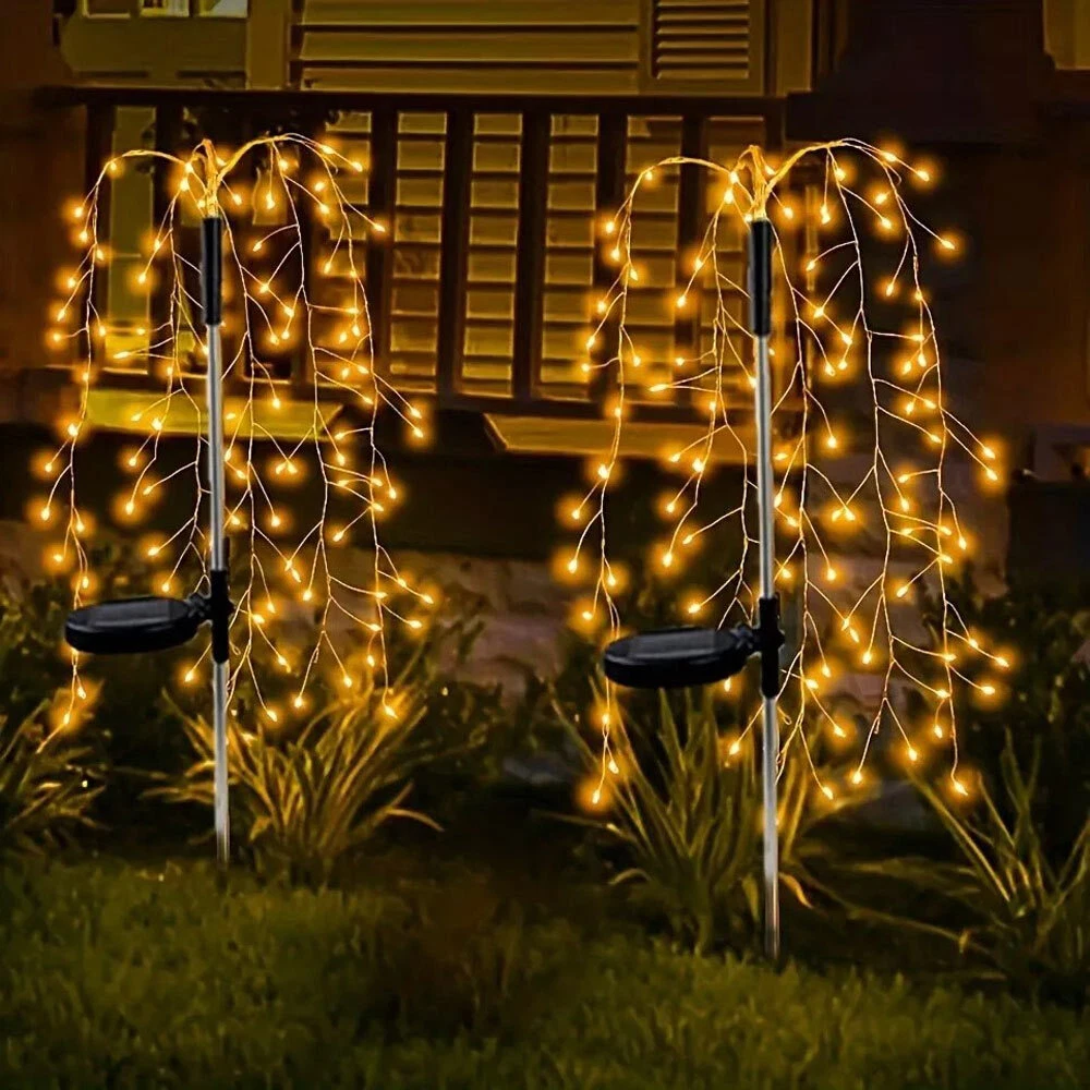 Buy 100 LED Solar Power Firework Stake Lights In UK - Shop Now