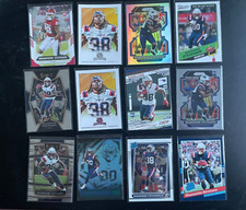 12 x Panini New England Rhamondre Stevenson Rookie Card lot Select Prizm Silver