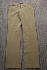 Ralph Lauren Women's Size 6 30x30 Equestrian Breeches Brown Horses 100 Wool