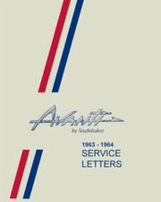 1963-1964 Studebaker Avanti Factory Shop Service Manual