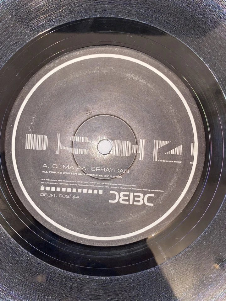 BC COMA SPRAYCAN (D STEIN) 12 «ВЕЛИКОБРИТАНИИ DNB DJ ВИНИЛ DSC14 003 плохой компании 45 об/мин - Изображение 2 из 4