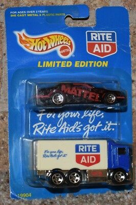 HOT WHEELS VINTAGE LIMITED EDITION RITE AID SET Mattel Thunderbird car19904 1:64
