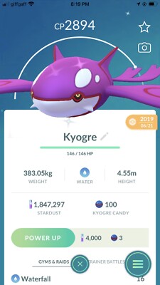 Kyogre Archeorisvegliato (Pokémon) - Pokémon GO - Foto 3