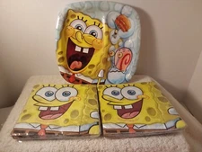 SPONGEBOB Paper PLATES (8) 9" & Napkins (32) DesignWare CHILD Birthday Party