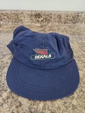 Vtg DeKalb Seed Snapback Hat Swingster Blue