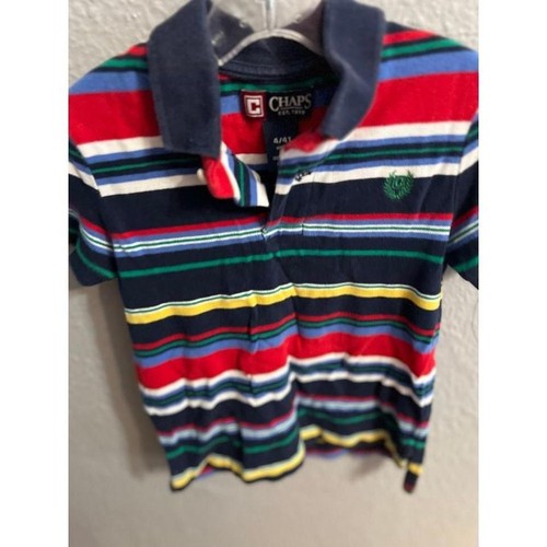 Boys chaps polo short sleeve size 4/4T - Picture 4 of 6