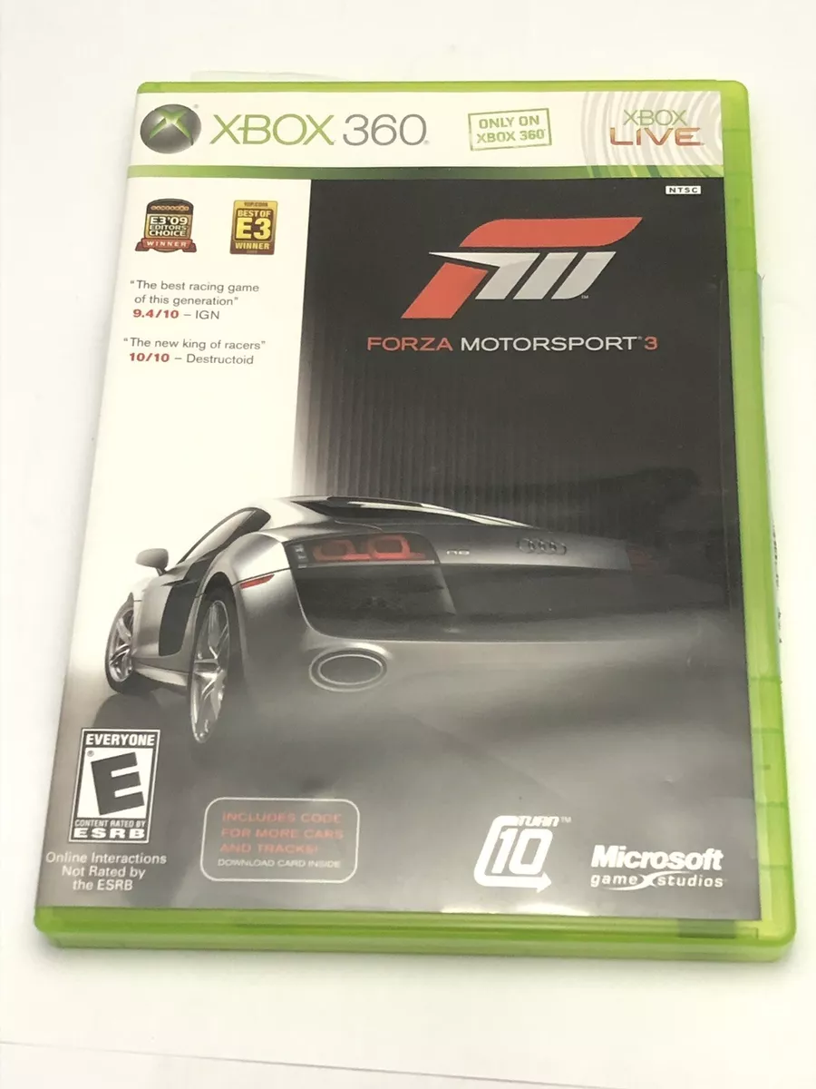 Forza Motorsport 3 - Xbox 360, Good Xbox 360, Xbox 360 Video Games  882224866484