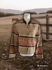 Vintage Five Star By Roper 3 Metal Studs Blazer Womens Xl Western  Rodeo Shacket