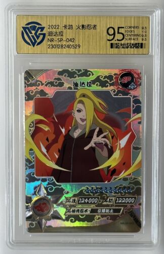 KaYou Naruto TCG CCG  Trading Card Deidara  SSP NR-SP-042 CCG 9.5 Gem Mint - Foto 1 di 2