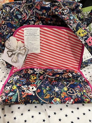 NWT JuJuBe X Tokidoki Sea Punk BFF Diaper Backpack Book Bag  display picture 3