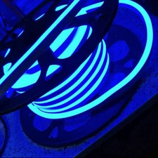 110V LED Neon Rope Light Strip Waterproof Commercial Building Home DIY Lighting