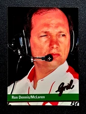 RON DENNIS / McLAREN 1992 GRID FORMULA ONE (F1 RACING) #133      67758