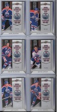 2013 Upper Deck Edmonton Oilers David Lumley 1983-84  Stanley Cup Banner 28/99