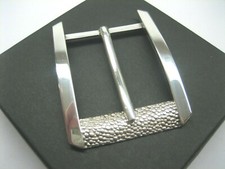 STERLING SILVER 925 BUCKLE AVAILABLE FOR 1" 1-1/8" 1-1/4" 1-3/8" 1-1/2" BELTS