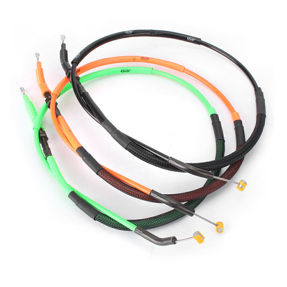 For KAWASAKI Ninja ZX6R 20092016 Clutch Cable Wire Line 3 Colors