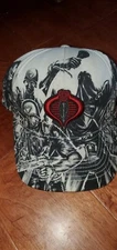 Rare GI JOE Cobra Tek and Flex Baseball Hat Cap OSFM!