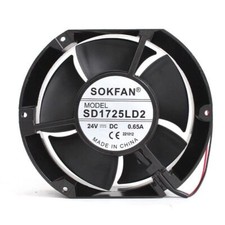 SOKFAN SD1725LD2 1725 24V 0.65A 2-wire chassis cooling fan fan
