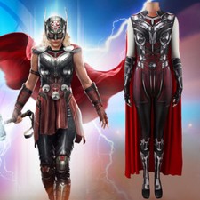 Thor Love and Thunder Jumpsuit Jane Foster Cosplay Costume Adult Kids Halloween