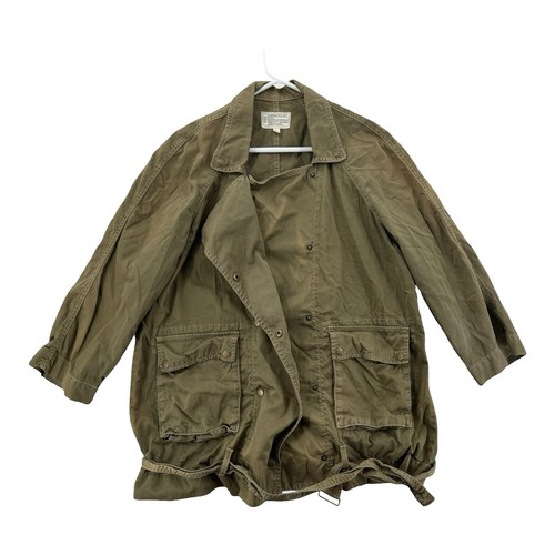 JOHN ELLIOTT Military Jacket 0 Black Solid Color 622040128-2679 | eBay