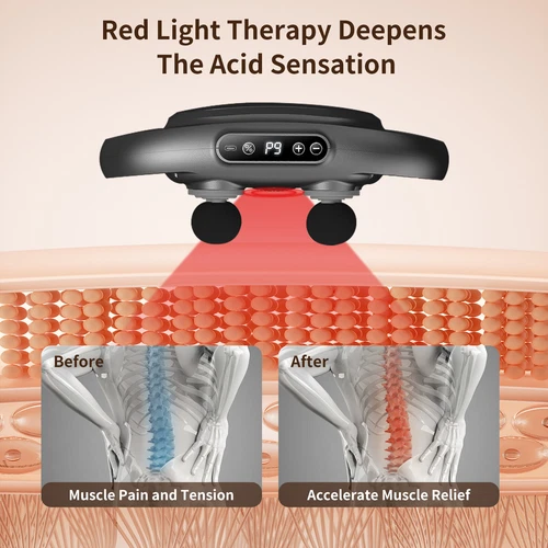 6 Head Massage Gun Deep Tissue Percussion Massager for Muscle Vibrating Relax - Picture 11 of 38