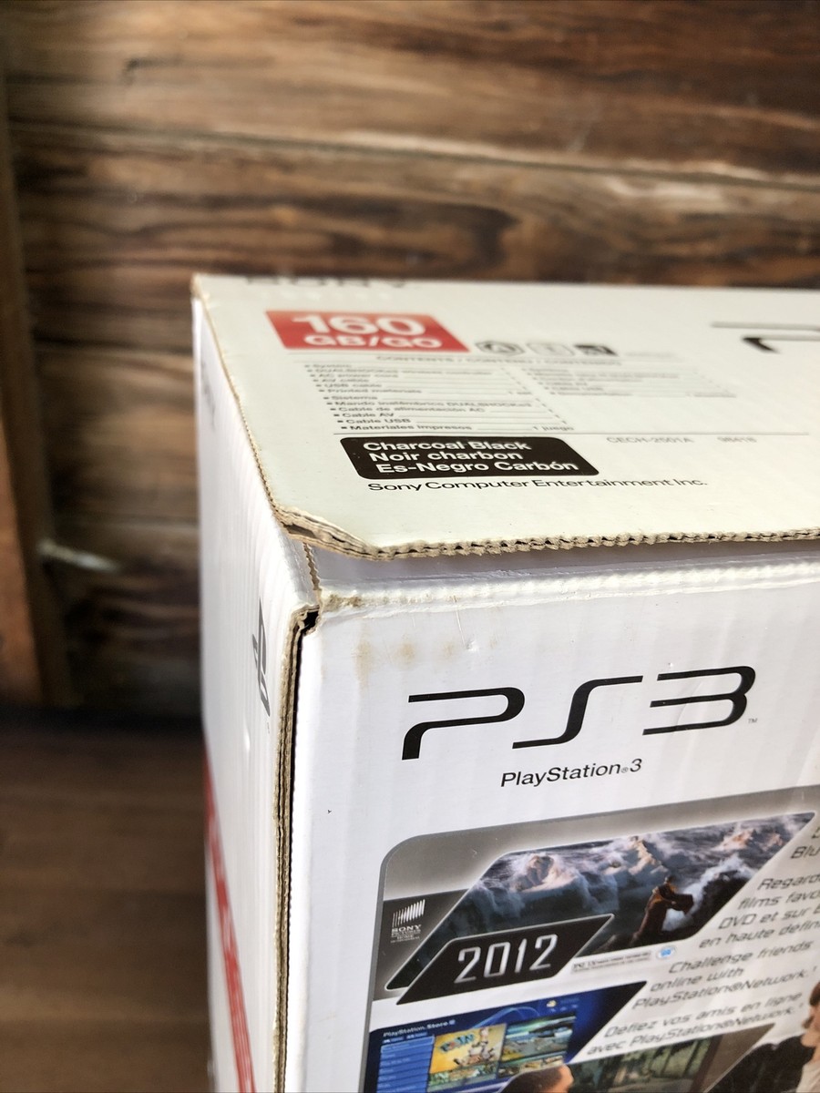Sony PlayStation 3 PS3 Slim 160 GB System Box Only No Console | eBay