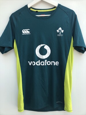IRELAND Rugby Training Shirt Canterbury Green Short Sleeve